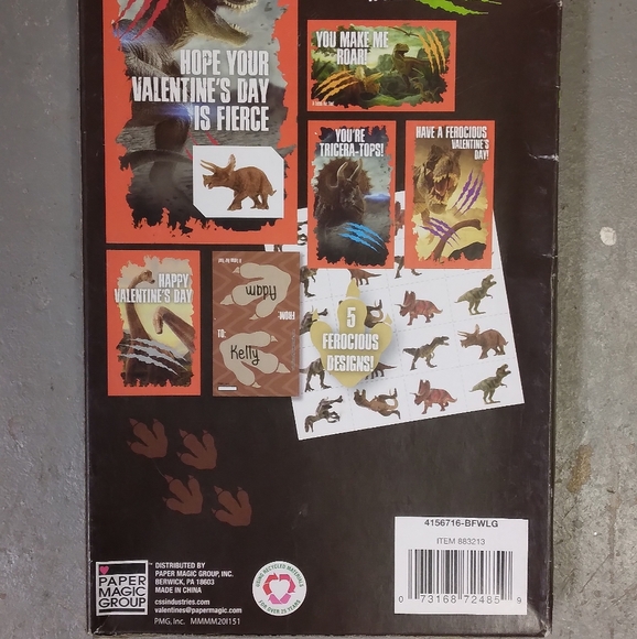 NIB | 20 🦖 Dino Tattoo Valentine's 🦕 - Picture 14 of 16